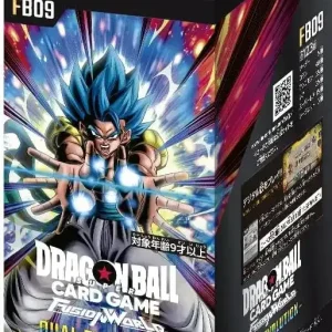 BANDAI Dragon Ball Super Card Game FB09 Fusion World Booster (Tape Cut) Box