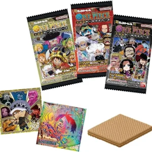 Bandai One Piece Pirate Seal Wafer Candy Toy 20-Piece Box Set