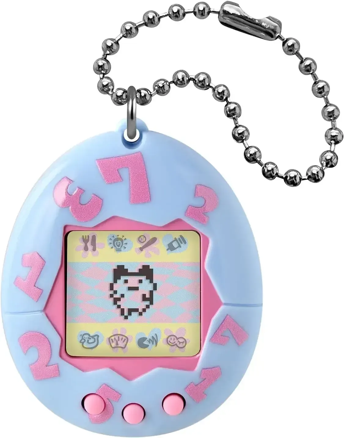 Bandai Original Tamagotchi Virtual Pet Gen1 Light Blue Game Toy