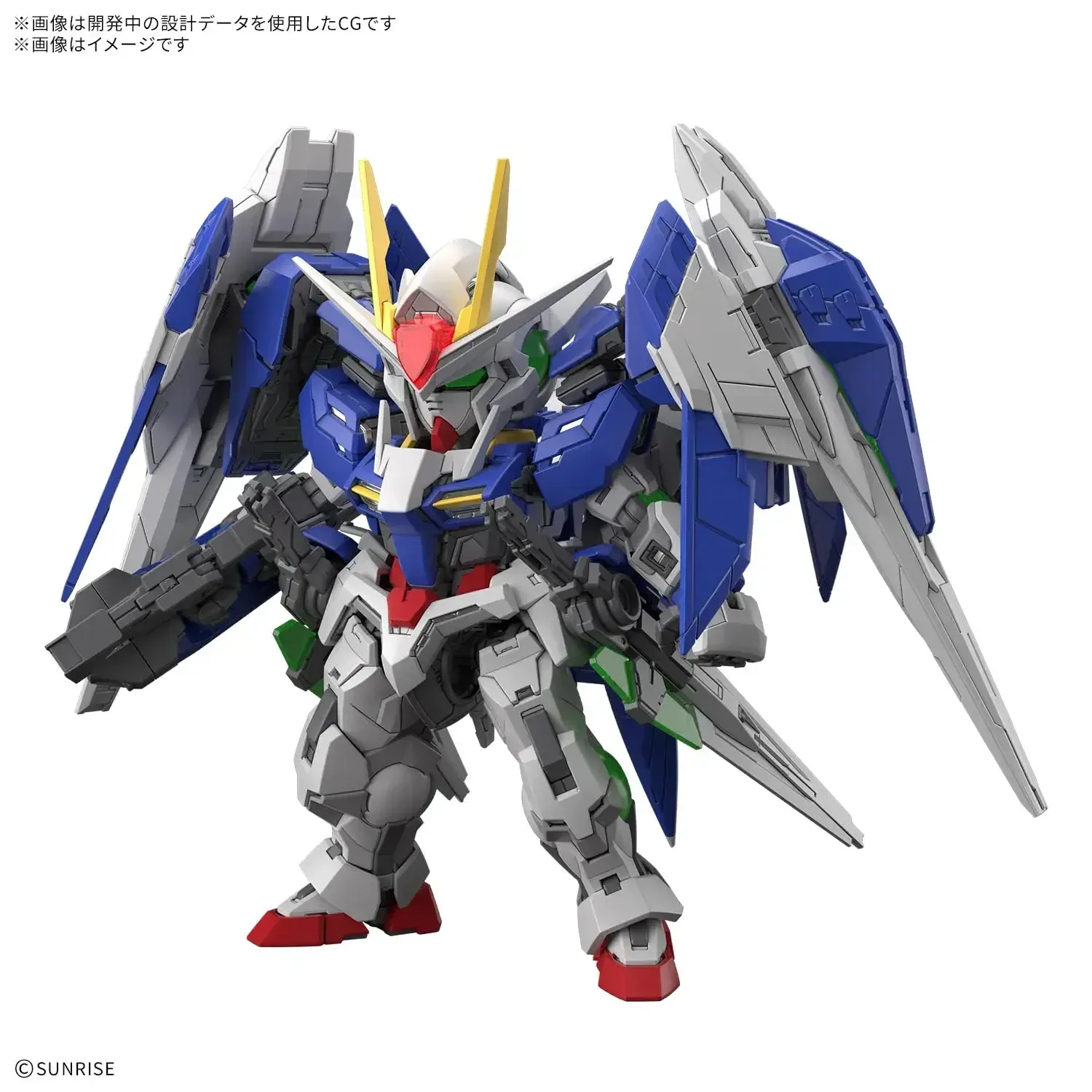Bandai Spirits MGSD Gundam 00 Raiser Color Coded Kit, Disassembly - Image 2