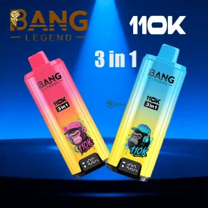 Bang Legend 110K | 3 in1 Flavor System & 110000 Puffs & Digital Screen Disposable Vapes