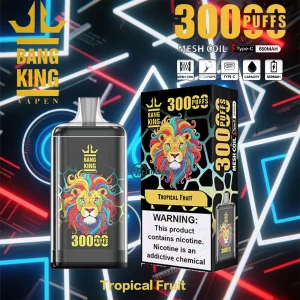 BANGKING CRYSTAL 30K | 30,000 Puffs Vape with Mesh Coil, Crystal Design & Type-C Charging