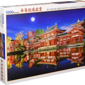 Beverly Jigsaw Puzzle: Phoenix Hall Byodoin Temple, Japan-Made