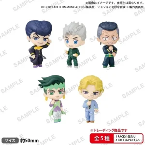 Bushiroad JoJo Diamond Unbreakable Anime Figure Box 2-Inch PVC