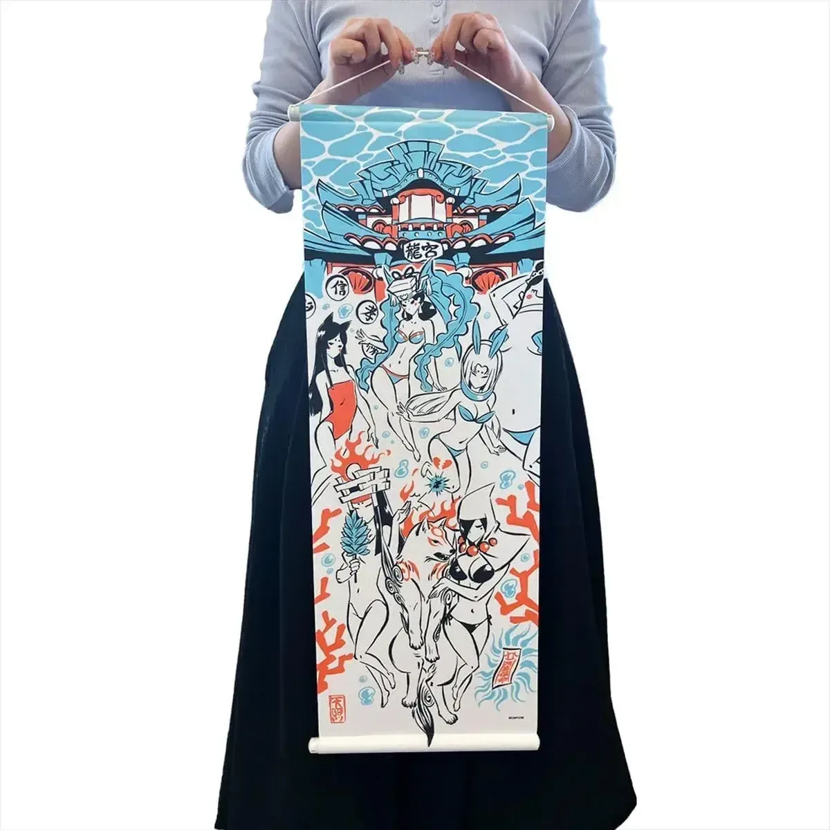 Capcom Okami 20th Anniversary Summer Fabric Tapestry, 740 mm - Image 2