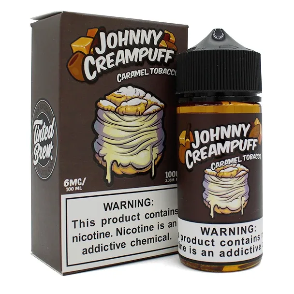 Caramel Tobacco - 6mg - Johnny Creampuff - 100mL