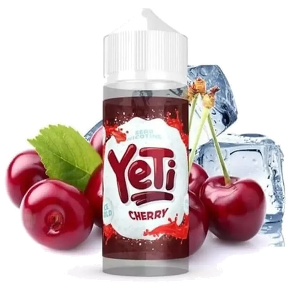Cherry YETI 100ML E-Liquid - Fruity Ice Cold Series 70VG/30PG 0mg/ml