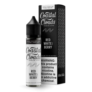 Coastal Clouds – Red White and Berry – 60ML E-Liquid