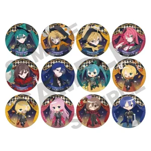 Crux Hatsune Miku Trading Tin Badge Circus Complete Set Japan Official Collection