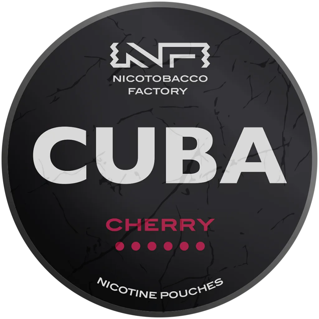 Cuba Black Line Cherry Nicotine Pouches 43mg (5 Pack)