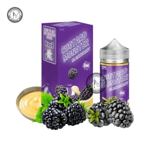 Custard Monster Salt Blackberry Custard Salt by Jam Monster Salt 30ML