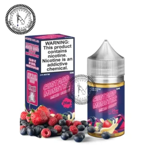 Custard Monster Salt Mixed Berry Salt by Jam Monster Salt 30ML