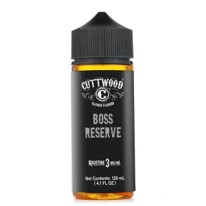 CUTTWOOD – Boss Reserve – 120ML E-Liquid