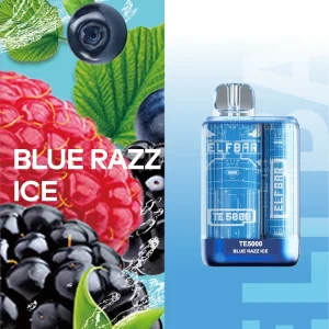 ELF BAR TE5000 Disposable Vape 5000 Puffs – Blue Razz Ice
