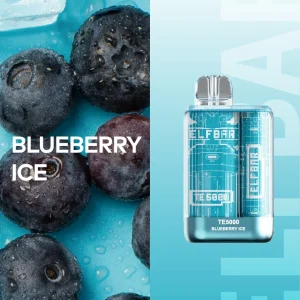 ELF BAR TE5000 Disposable Vape 5000 Puffs – Blueberry Ice