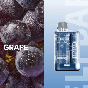 ELF BAR TE5000 Disposable Vape 5000 Puffs – Grape