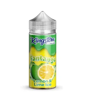 Fantango - Lemon & Lime Ice Kingston 100ml Nicotine Free 0mg E Liquid VAPE Juice