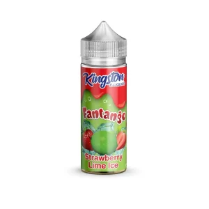 Fantango - Strawberry Lime Ice Kingston 100ml Nicotine Free 0mg E Liquid VAPE Juice