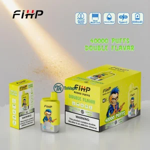 FiHP 40000 Double Flavors – 40000 Puffs with Double Flavor & Fast Charging Disposable Vapes