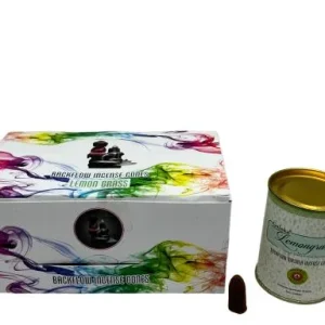 Goloka Backflow Cones - Lemon Grass Backflow Incense 24 Cones