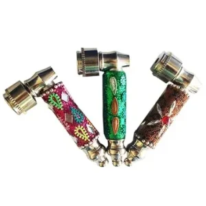 Handcrafted Stone Metal Pipe