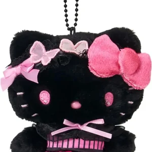 Hello Kitty Butterfly Mascot Holder Black for Ages 6 and Up by Sanrio