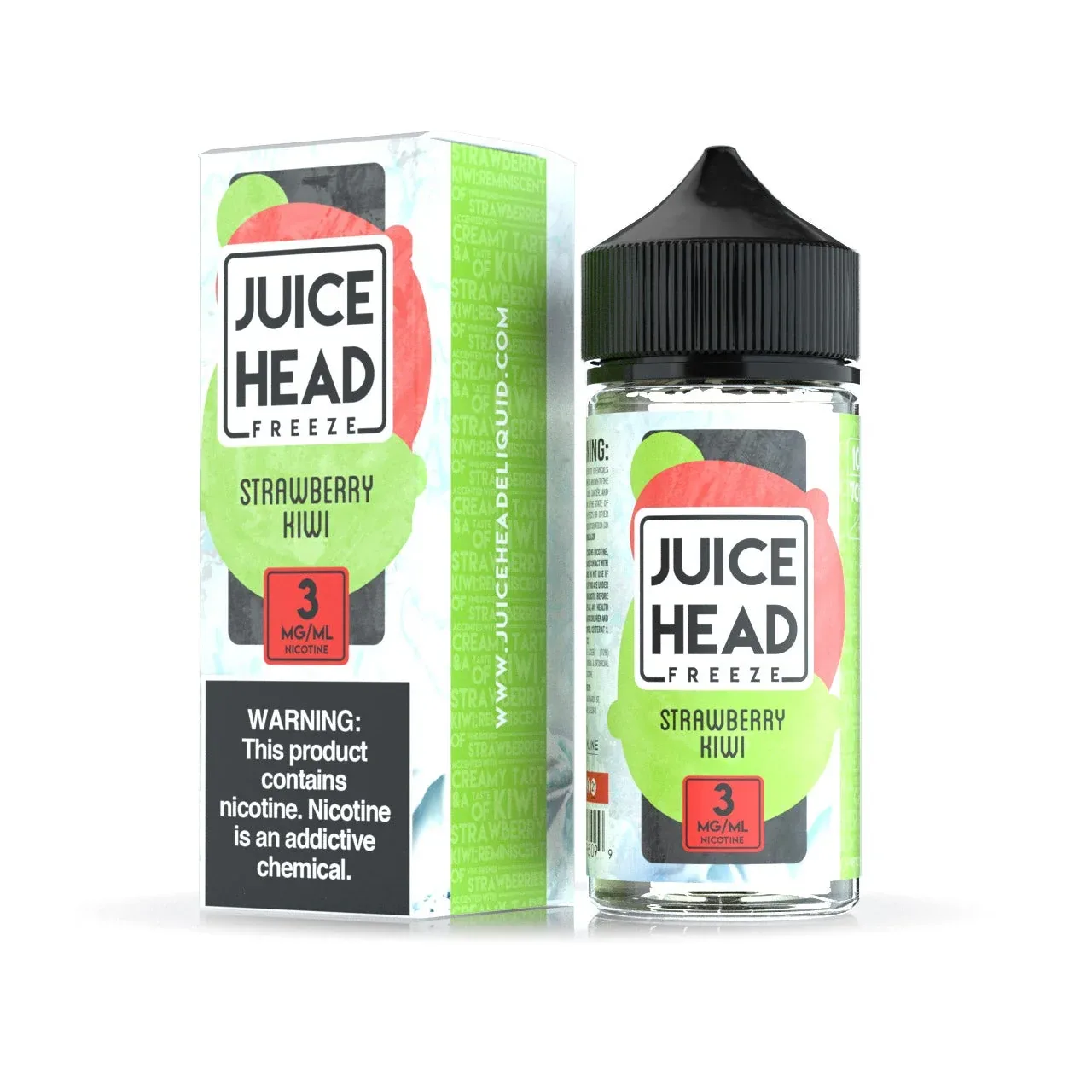 ICE STRAWBERRY KIWI - JUICE HEAD FREEZE E-LIQUID - 100ML