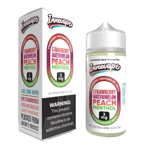 Innevape – Strawberry Watermelon Peach Menthol – 100ML E-Liquid