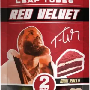 KING PALM- 2 LEAF TUBES- RED VELVET