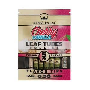 KING PALM- 5 ROLLIES- CHERRY VANILLA