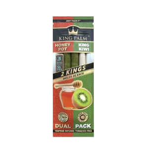 KING PALM- DUAL PACK- HONEY & KIWI