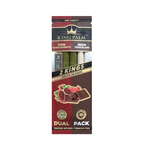 KING PALM- DUAL PACK- POMEGRANATE & CHOCOLATE