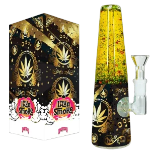 Lava Smoke Glycerin Water Pipe w/ LED Lights