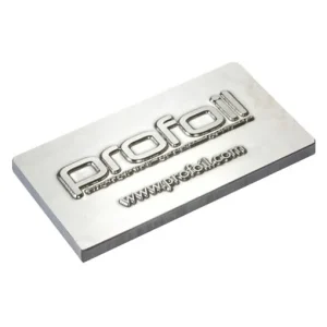 Magnesium Foil Blocking Die 6.35mm (1/4 Gauge)