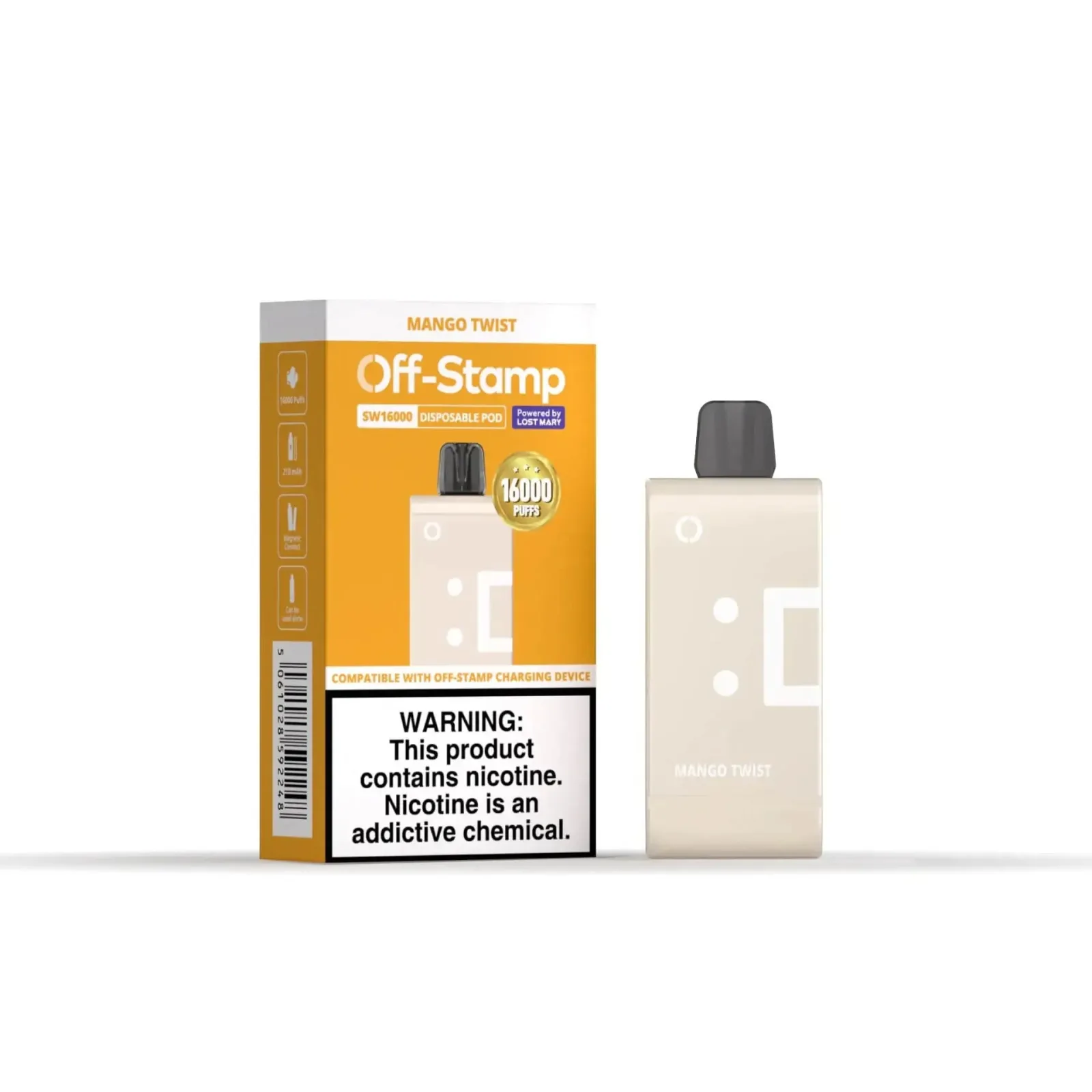 Mango Twist - Off-Stamp SW16000 Disposable Pod