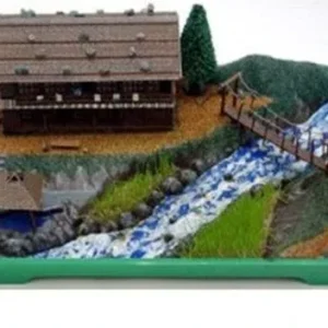 Micro Ace 1/150 Scale Mountain Hot Spring Inn Model Kit