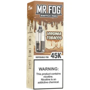 Mr Fog Switch Pod 45K Pod: Virginia Tobacco