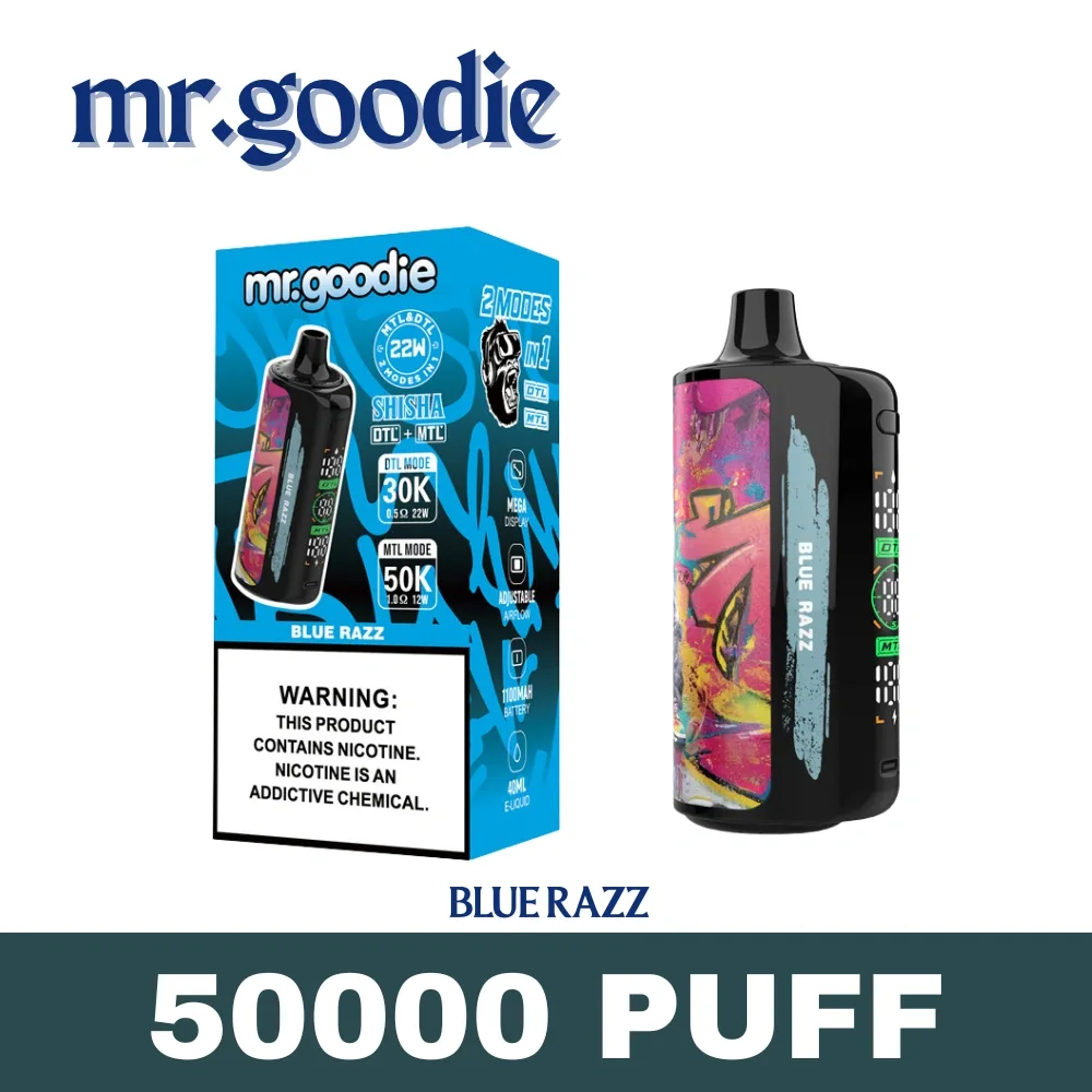 Mr. Goodie 50K Puffs Vape DTL MTL 50000 Puff