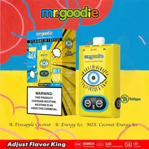 Mr.Goodie Adjust Flavor King 60K | Triple Flavor Vape with 60,000 Puffs & Disposable Vapes