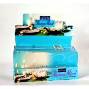Nandita - Peace Of Mind Incense Natural & Organic Hand-rolled Masala Incense Sticks 15g