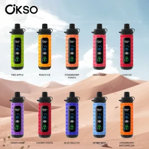 OKSO Shisha Max 40K – 40,000 Puffs, Mesh Coil, LED Display & Adjustable Airflow | Buy Now