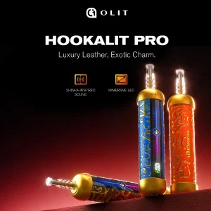 OLIT HookaLit Pro 60K Puff Disposable E-Hookah – 60,000 Puffs