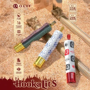 OLIT HookaLit S 35K Puff Disposable E-Hookah – 35,000 Puffs