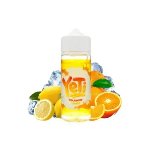 Orange Lemon YETI 100ML E-Liquid - Fruity Ice Cold Series 70VG/30PG 0mg/ml