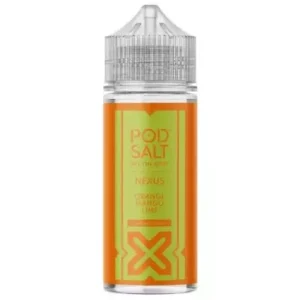 Orange Mango Lime 100ml Pod Salt Nexus 0mg E Liquid - 70VG/30PG Cloud Chaser