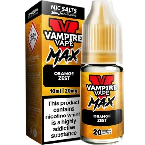 Orange zest Vampire Vape Max e-liquid 10ml