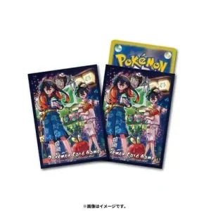 Pokemon Card Game Deck Sleeves Carmine and Kieran Character 2024
