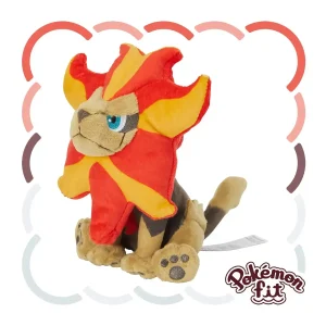 Pokemon Center Plush 668 Pokemon Fit Kaenjishi Male Form Collectible Toy