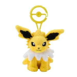 Pokemon Saunders Mascot Keychain Figure with Carabiner Clip