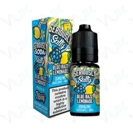 Seriously Soda Blue Razz Lemonade Nic Salt